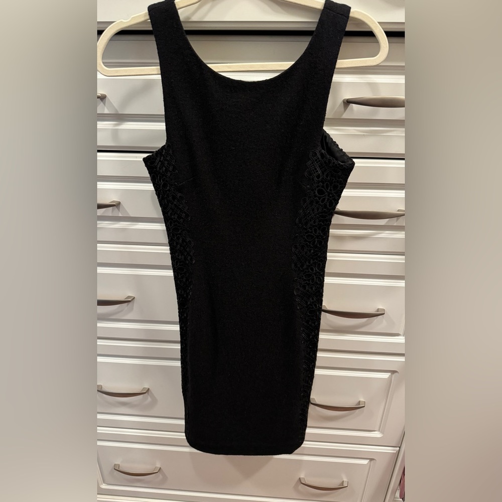 Black cocktail dress